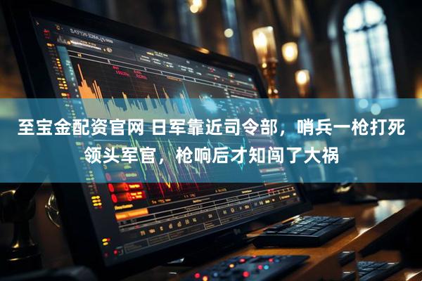 至宝金配资官网 日军靠近司令部，哨兵一枪打死领头军官，枪响后才知闯了大祸
